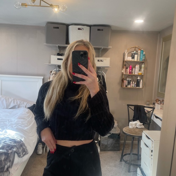 FOREVER 21 knit turtleneck sweater S - Picture 8 of 11